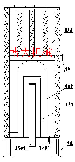 锅炉排汽消声器、锅炉排汽消音器